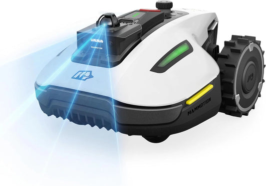 MAMMOTION YUKA Mini 2 800 LiDAR Robotmaaier zonder begrenzingskabel, aanbevolen voor 800 m², 360° LiDAR + camera-avigatie met AI-bediening