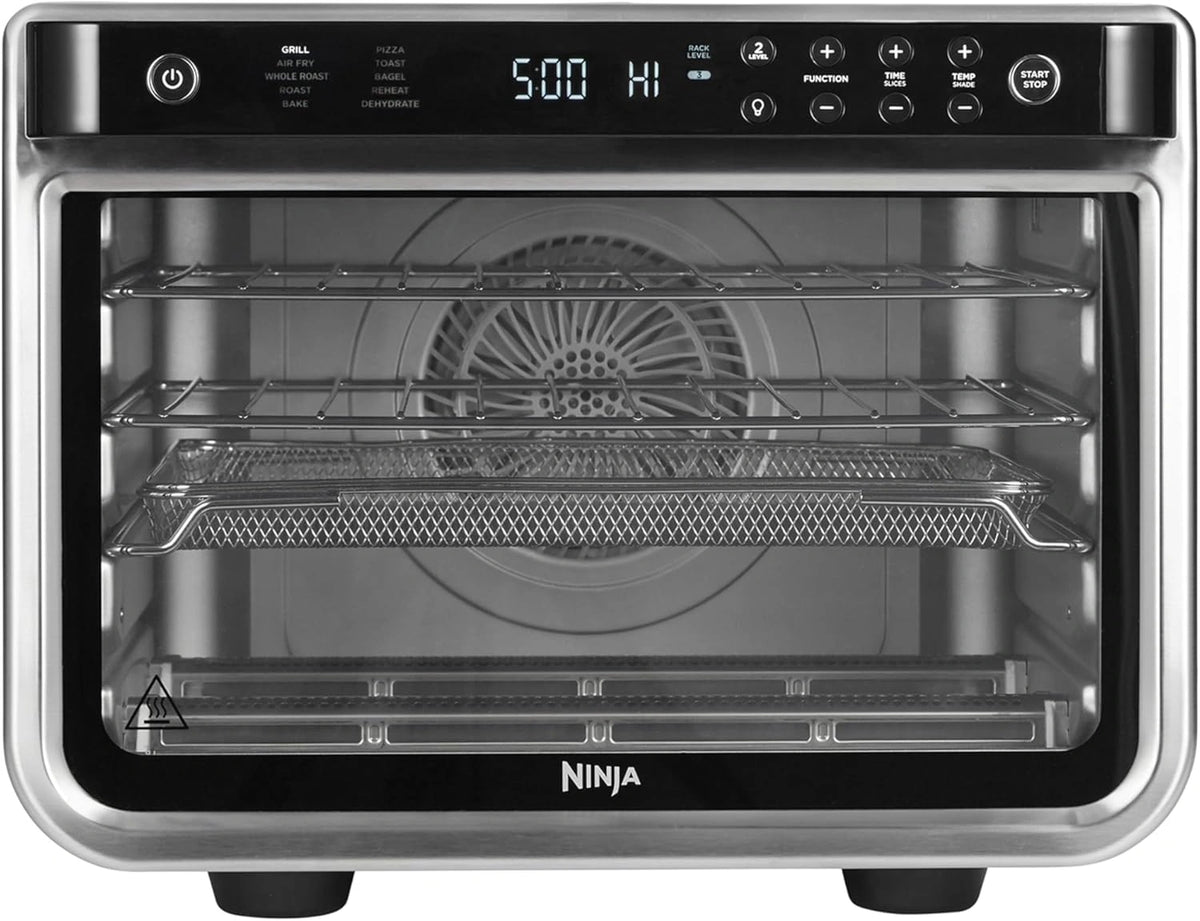 Ninja Foodi 10-in-1 Multifunctionele Oven, Braden, Zilver/Zwart DT200EU