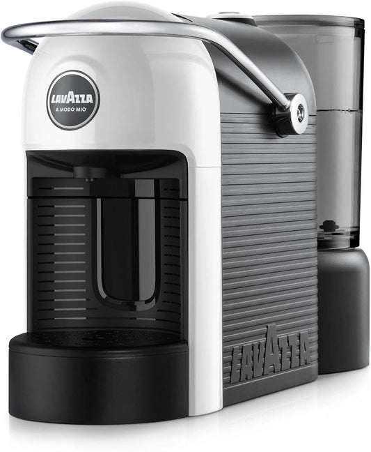Lavazza, A Modo Mio Jolie EVO, koffiecapsulemachine, van 36% gerecycled kunststof, compatibel met A Modo Mio Pods, met afneembare bekersteun