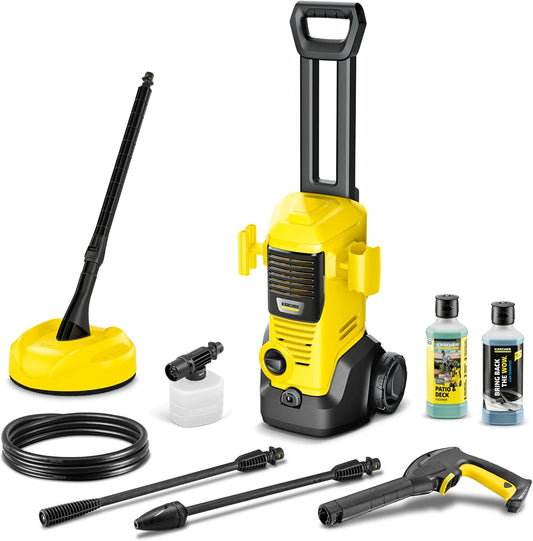 Kärcher hogedrukreiniger K 2 Premium FJ Home, druk: max. 110 bar, afgifte: 360 l/u, oppervlakteprestatie: 20 m²/u, gewicht: 4,2 kg, HD-pistool