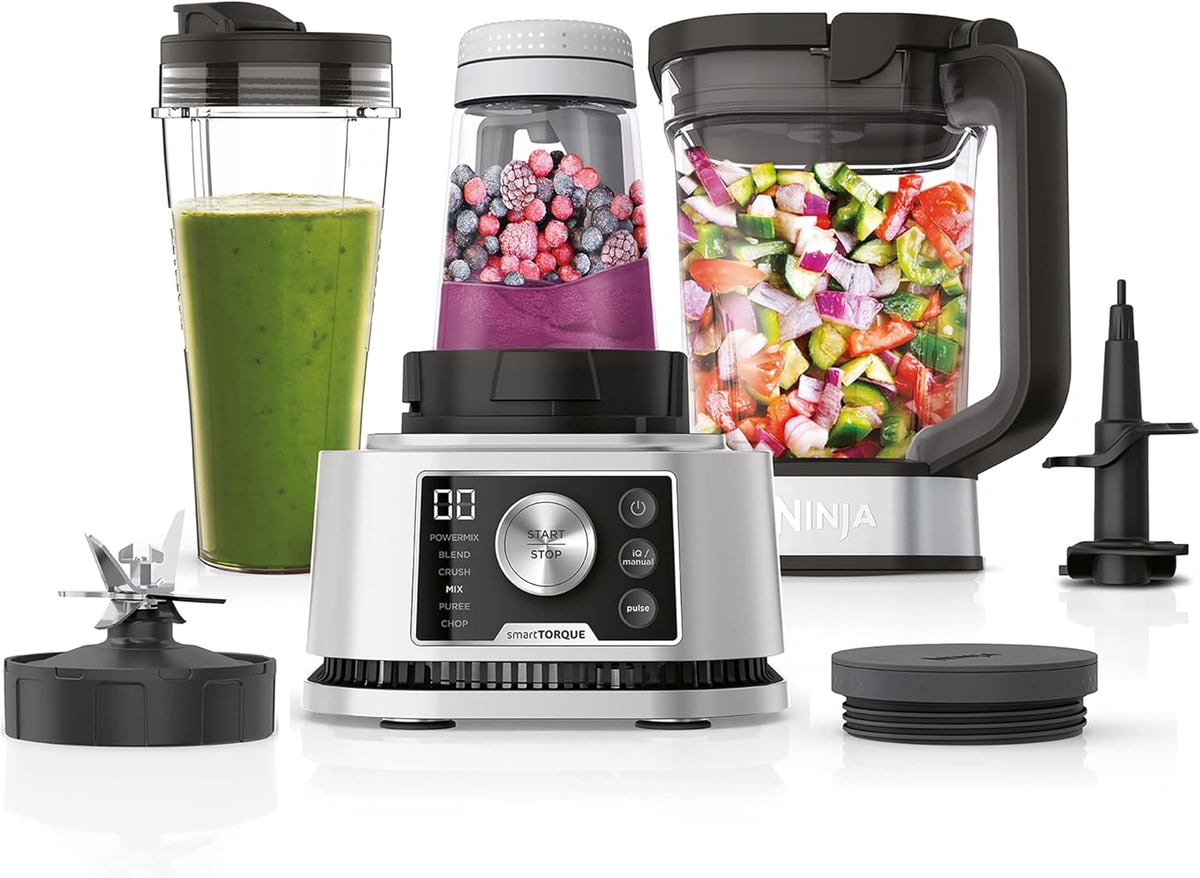Ninja Foodi Power Nutri mixer 3-in-1, 2,1 liter Kan, 1200W, Zilver, CB350EU