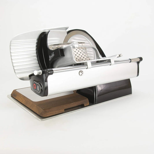 Palatina Werkstatt ® Berkel Home Line 250 Premium snijmachine + zachte polijstdoek, wit