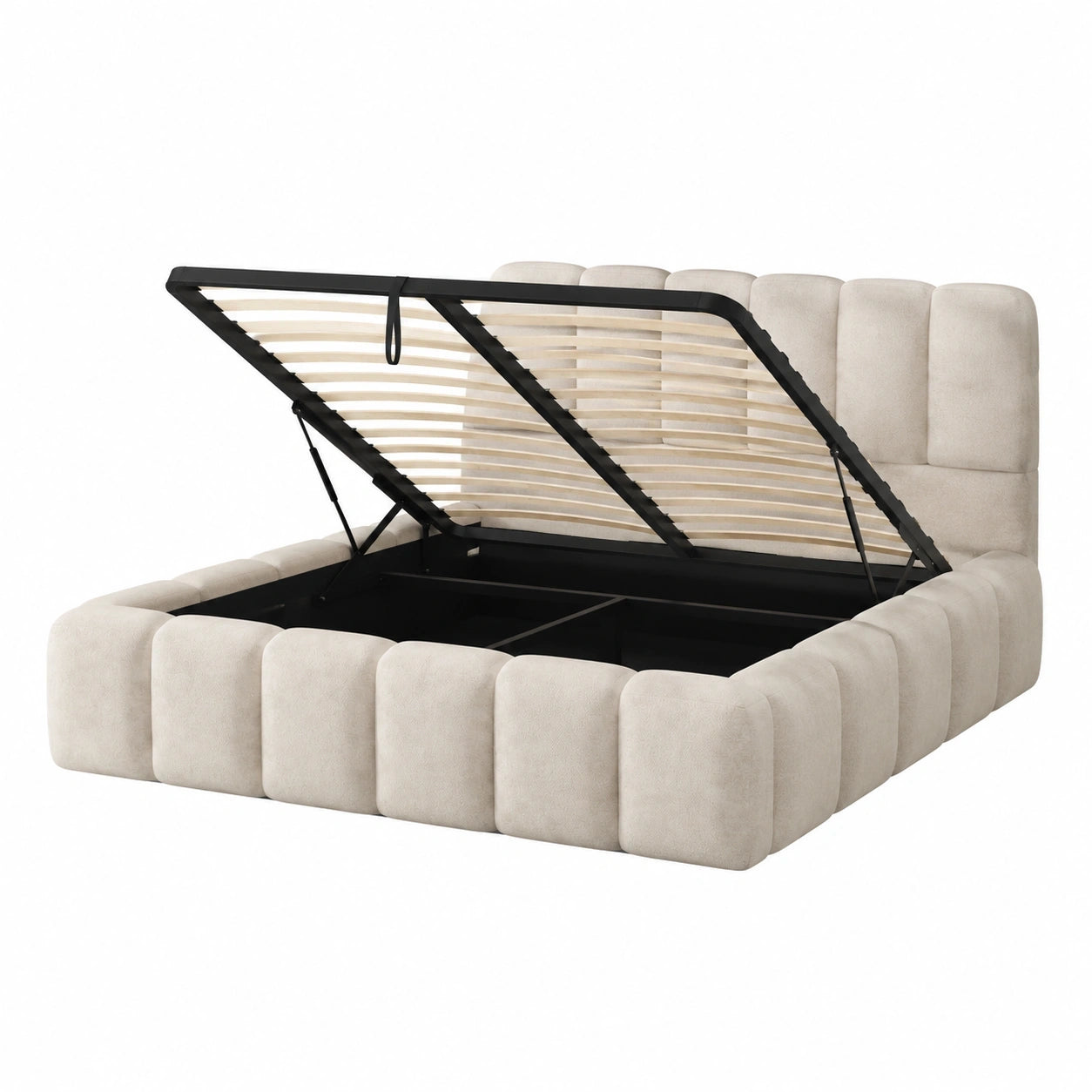 NUBO Premium Polsterbett mit Stauraum (160 x 200 cm, Perfect Harmony 02)